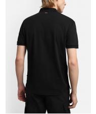 NAPAPIJRI ELBAS JERSEY Polo cotone micrologo black 041 - Polo Uomo - 3