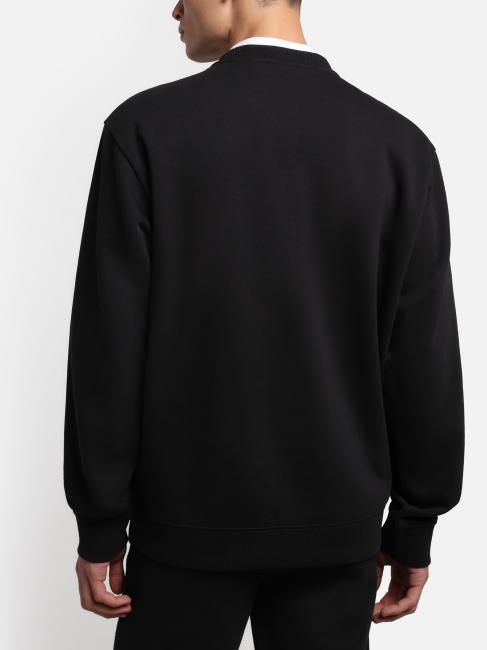 B-BOX Felpa girocollo logo black 041 - Felpe Uomo