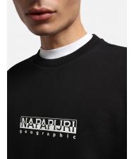 NAPAPIJRI B-BOX Felpa girocollo logo black 041 - Felpe Uomo - 4
