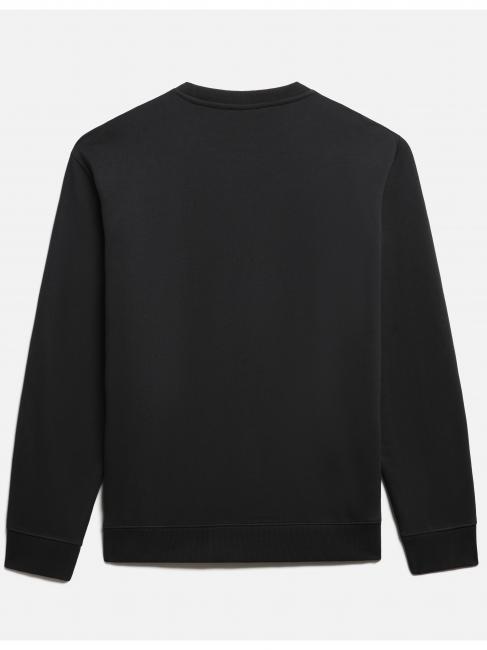 B-BOX Felpa girocollo logo black 041 - Felpe Uomo
