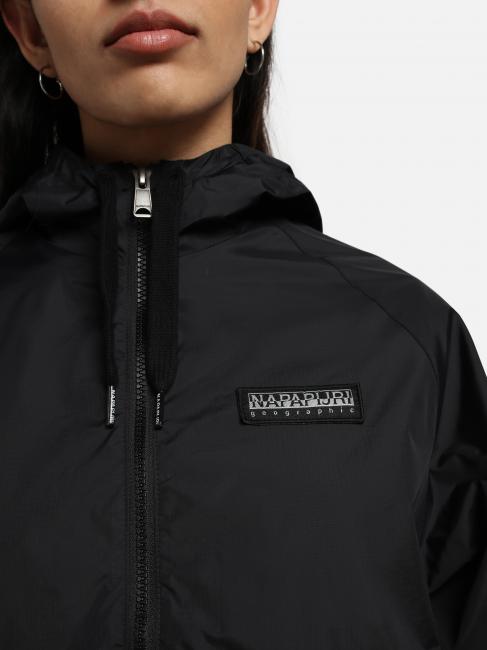 A-MORGEX W Giacca Kway black 041 - Giacche Donna