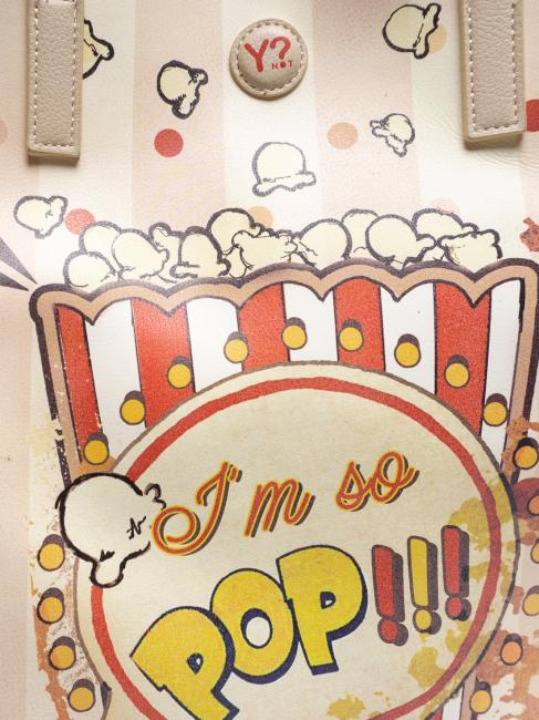 PARTY Shopping bag a spalla BEIGE - Borse Donna