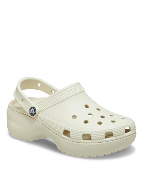 CLASSIC PLATFORM CLOG W Sandalo sabot bone - Scarpe Donna