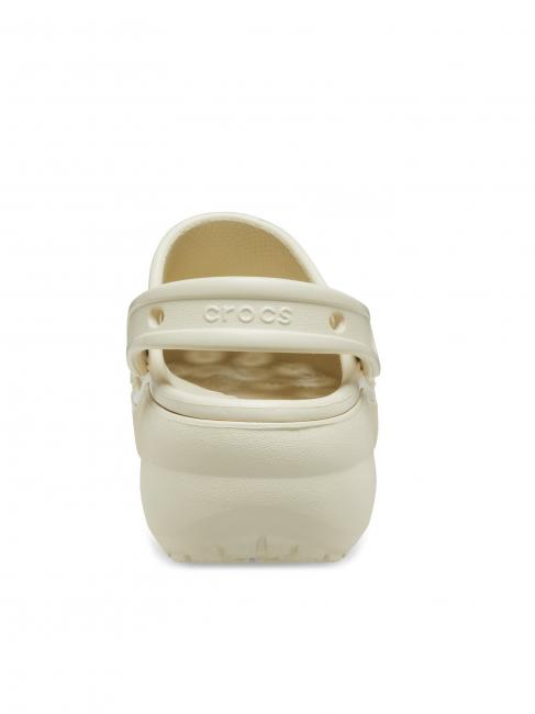 CLASSIC PLATFORM CLOG W Sandalo sabot bone - Scarpe Donna