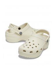 CROCS CLASSIC PLATFORM CLOG W Sandalo sabot bone - Scarpe Donna - 5