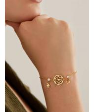 GUESS PEONY AND 4G CHARMS Braccialetto yellow gold - Bracciali Donna - 2