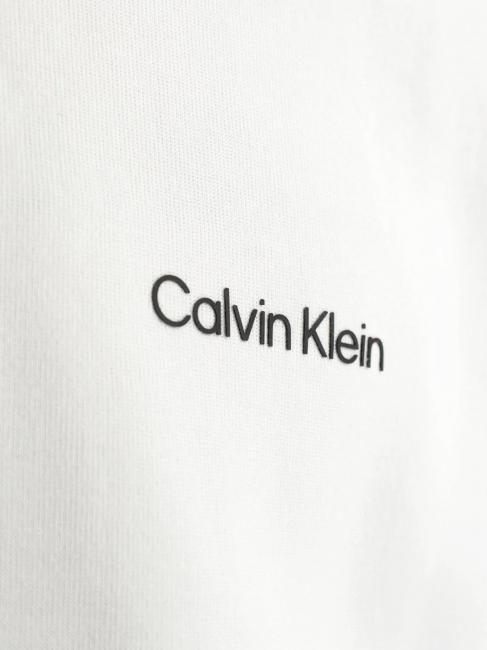 MICRO LOGO REPREVE Felpa con cappuccio Bright White - Felpe Uomo