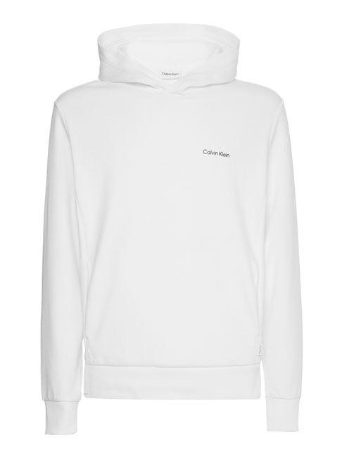 MICRO LOGO REPREVE Felpa con cappuccio Bright White - Felpe Uomo