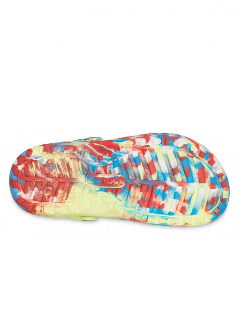 CLASSIC LINED MARBLED GLOG TODDLER Sabot imbottito sulphur/multi - Scarpe Bambino