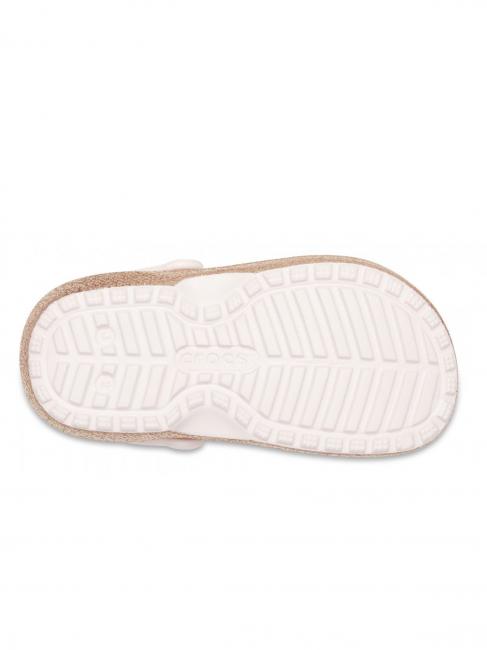 CLASSIC LINED GLITTER KIDS Sabot imbottito gold/barely pink - Scarpe Bambino