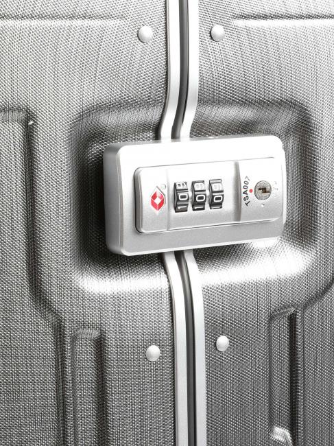 PQ-LIGHT Trolley grande 4 ruote ner/cuo - Trolley Rigidi