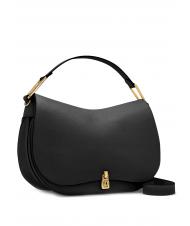 COCCINELLE MAGIE L Borsa a spalla in pelle con tracolla Nero - Borse Donna - 2