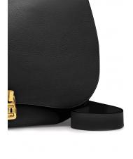 COCCINELLE MAGIE L Borsa a spalla in pelle con tracolla Nero - Borse Donna - 3