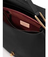 COCCINELLE MAGIE L Borsa a spalla in pelle con tracolla Nero - Borse Donna - 4