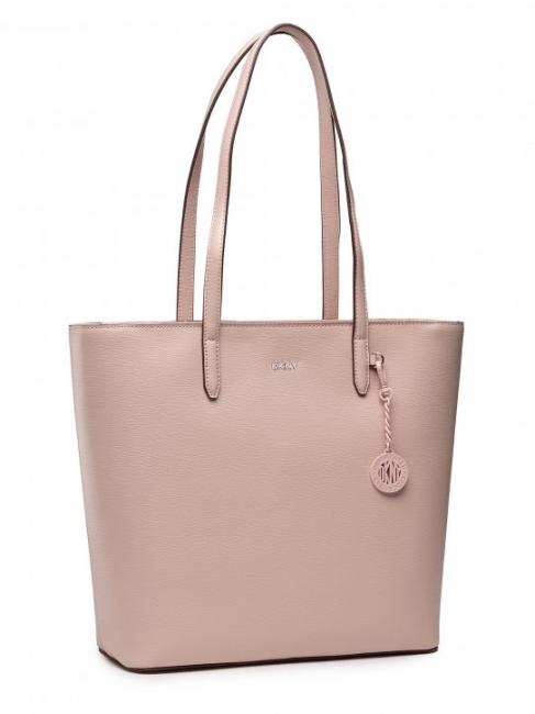 BRYANT PARK NORTH SOUTH Shopping bag in pelle cashmere/silver - Borse Donna