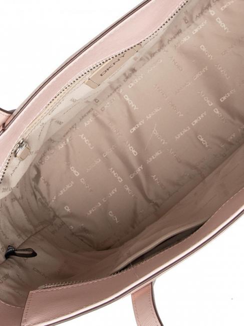 BRYANT PARK NORTH SOUTH Shopping bag in pelle cashmere/silver - Borse Donna