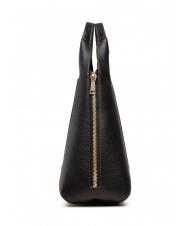 FURLA GILDA Borsa tote espandibile nero+marmo c - Borse Donna - 3