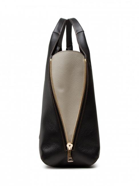 GILDA Borsa tote espandibile nero+marmo c - Borse Donna