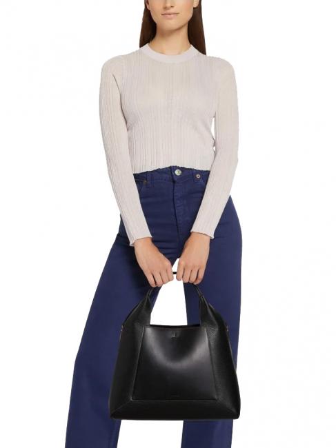 GILDA Borsa tote espandibile nero+marmo c - Borse Donna