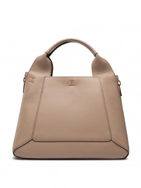 GILDA Borsa tote media espandibile greige+salvia c - Borse Donna