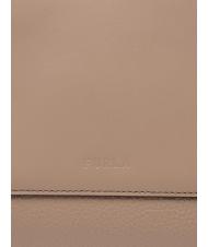 FURLA GILDA Borsa tote media espandibile greige+salvia c - Borse Donna - 5