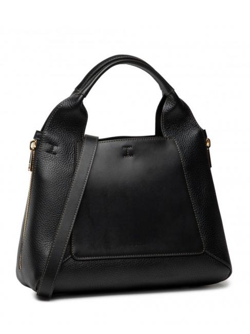GILDA Borsa tote media espandibile nero+marmo c - Borse Donna