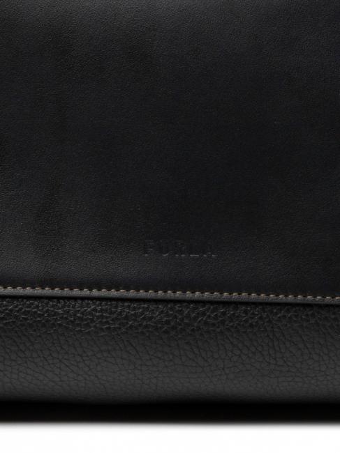 GILDA Borsa tote media espandibile nero+marmo c - Borse Donna