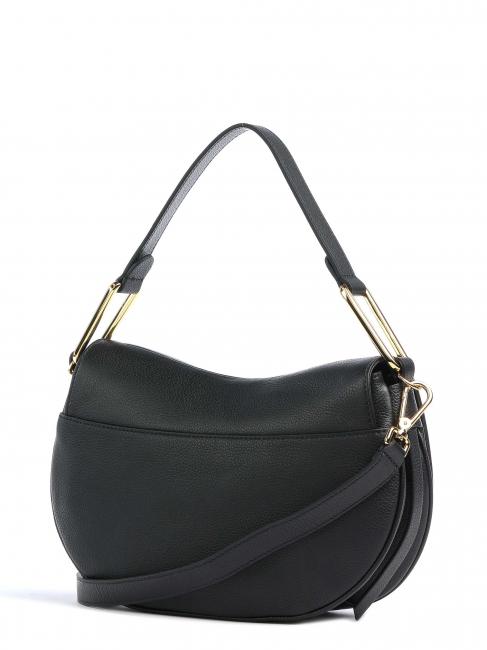MAGIE M Borsa in pelle martellata con tracolla Nero - Borse Donna