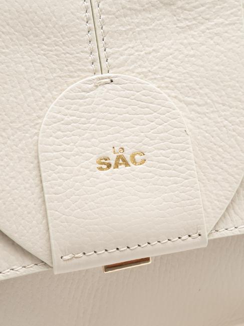 BORSETTA IN PELLE NAPPATA Con tracolla removibile cosmiclatte - Borse Donna