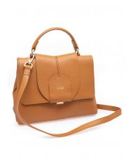LESAC BORSETTA IN PELLE NAPPATA Con tracolla removibile natural - Borse Donna - 2