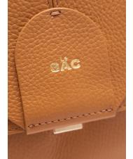 LESAC BORSETTA IN PELLE NAPPATA Con tracolla removibile natural - Borse Donna - 3