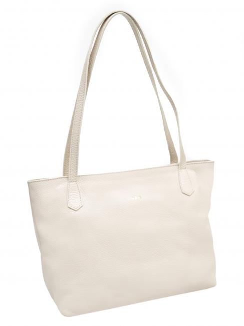 BORSA A SPALLA In pelle nappata cosmiclatte - Borse Donna