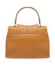 LESAC BORSA IN PELLE NAPPATA Con tracolla removibile natural - Borse Donna - 4