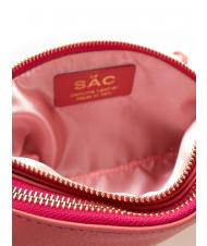 LESAC POCHETTE IN PELLE DOLLARO Con polsierina e tracolla removibile bubblegum - Borse Donna - 5