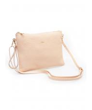 LESAC BORSA IN PELLE DOLLARO A mano, con tracolla magnolia - Borse Donna - 2