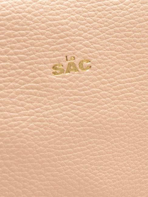 BORSA IN PELLE DOLLARO A mano, con tracolla magnolia - Borse Donna