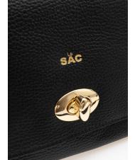 LESAC BORSA A TRACOLLA In pelle dollaro black - Borse Donna - 3