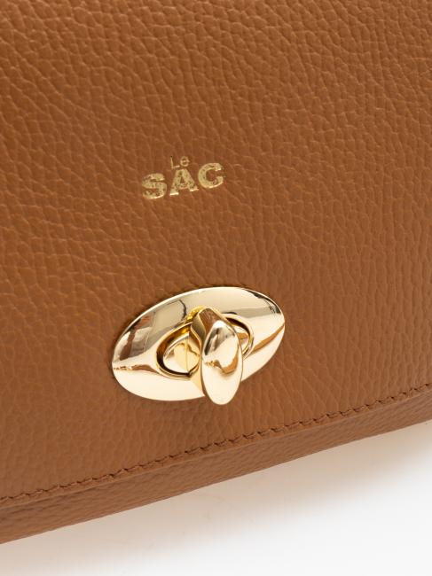 BORSA A TRACOLLA In pelle dollaro natural - Borse Donna