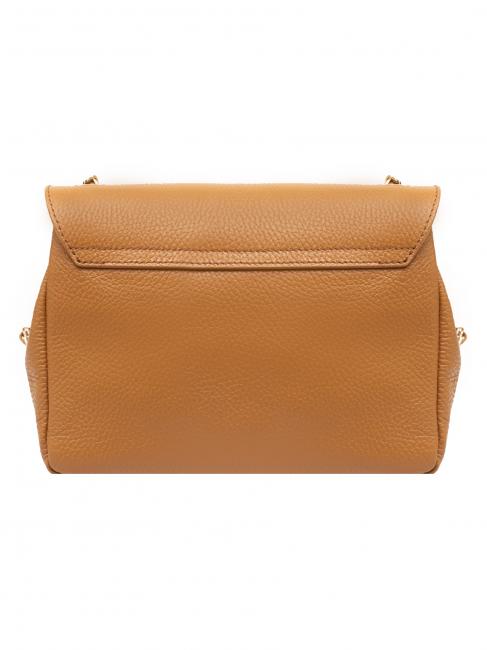 BORSA A TRACOLLA In pelle dollaro natural - Borse Donna