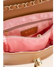LESAC BORSA A TRACOLLA In pelle dollaro natural - Borse Donna - 5
