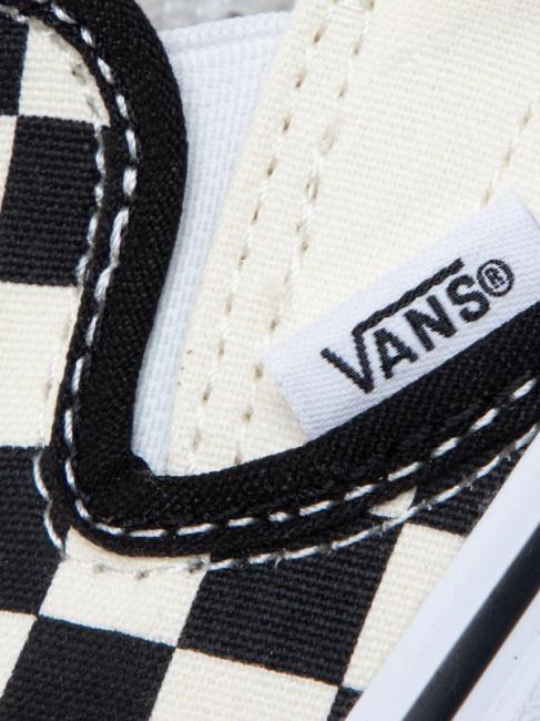 CLASSIC SLIP-ON Sneakers in tela blk&whtchckerbo - Scarpe Unisex