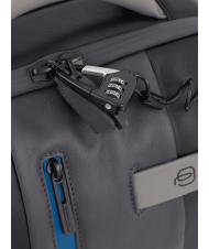 PIQUADRO Zaino URBAN, porta PC 15,6", con sistema antifurto nero grigiongr - Zaini da lavoro porta PC - 4