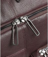 PIQUADRO RONNIE Zaino porta PC 14", in pelle MARRONE - Zaini da lavoro porta PC - 3