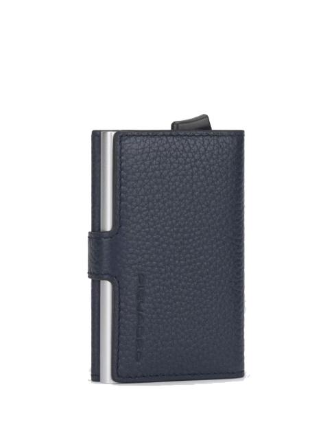 MODUS RESTYLG Porta carte credito pelle blu - Portafogli Uomo