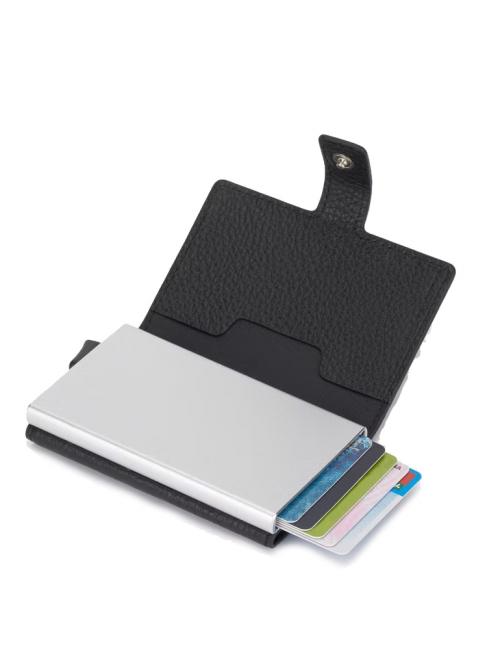 MODUS RESTYLG Porta carte credito pelle Nero - Portafogli Uomo