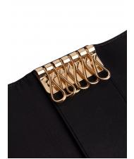 BORBONESE CLASSICA Astuccio Portachiavi OP/NATURALE/NERO - Portachiavi - 3