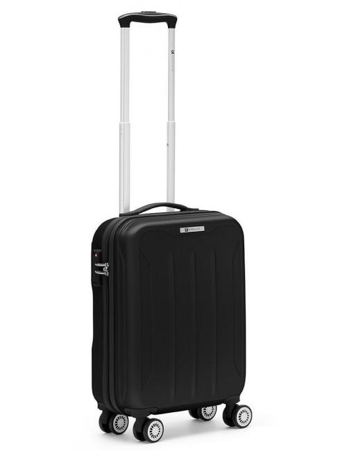 FLIGHT Set 3 trolley bagaglio a mano, medio, grande Nero - Set Trolley
