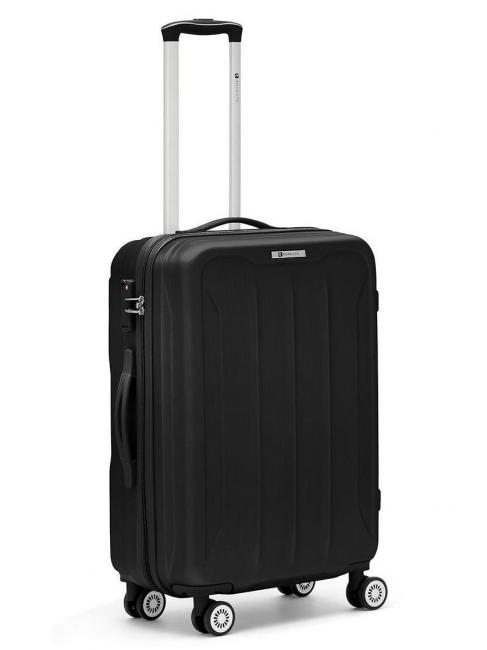 FLIGHT Set 3 trolley bagaglio a mano, medio, grande Nero - Set Trolley