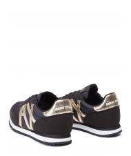 ARMANI EXCHANGE RIO Sneakers black/ltgold - Scarpe Donna - 3