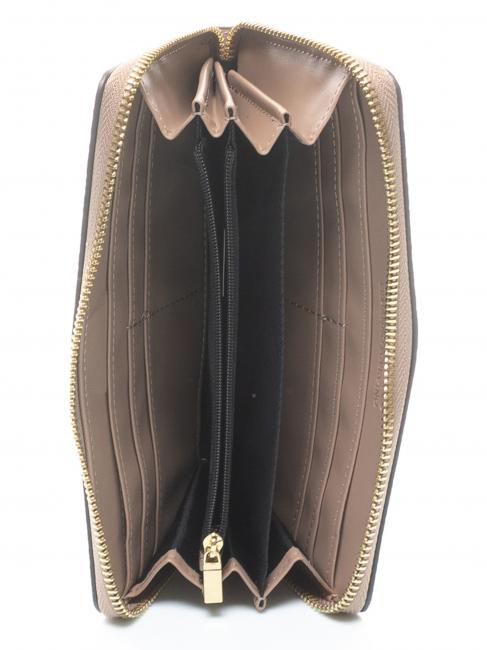 EBA Portafoglio Zip Around taupe - Portafogli Donna